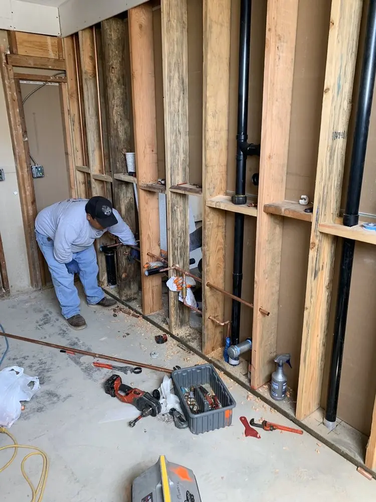 Commercial rough-in plumbing for Gas Line Repair in Westview